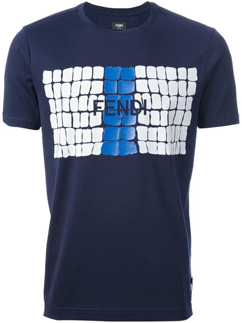 fendi male shirt|fendi men's printed t shirts.